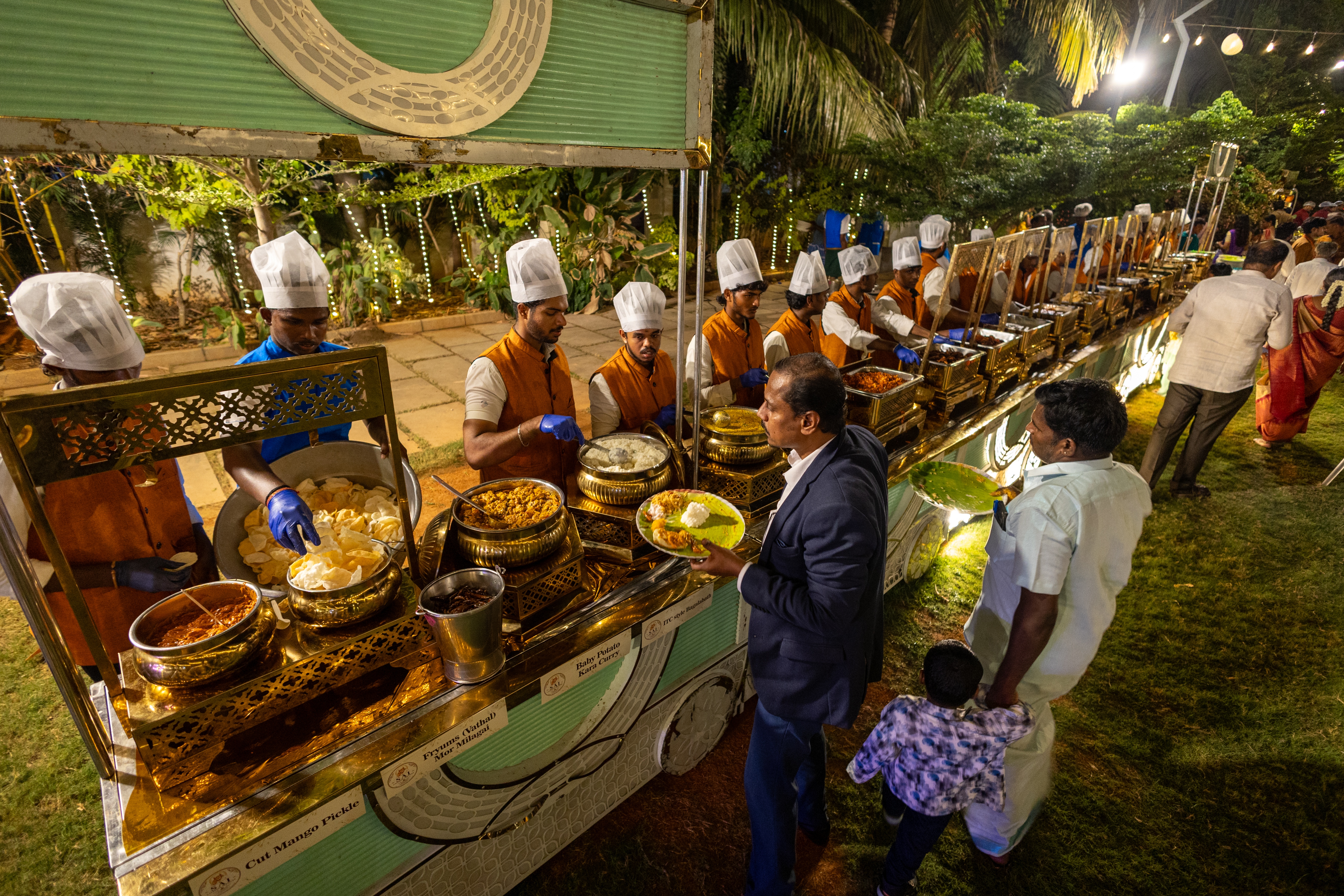 Preparation of traditional dishes